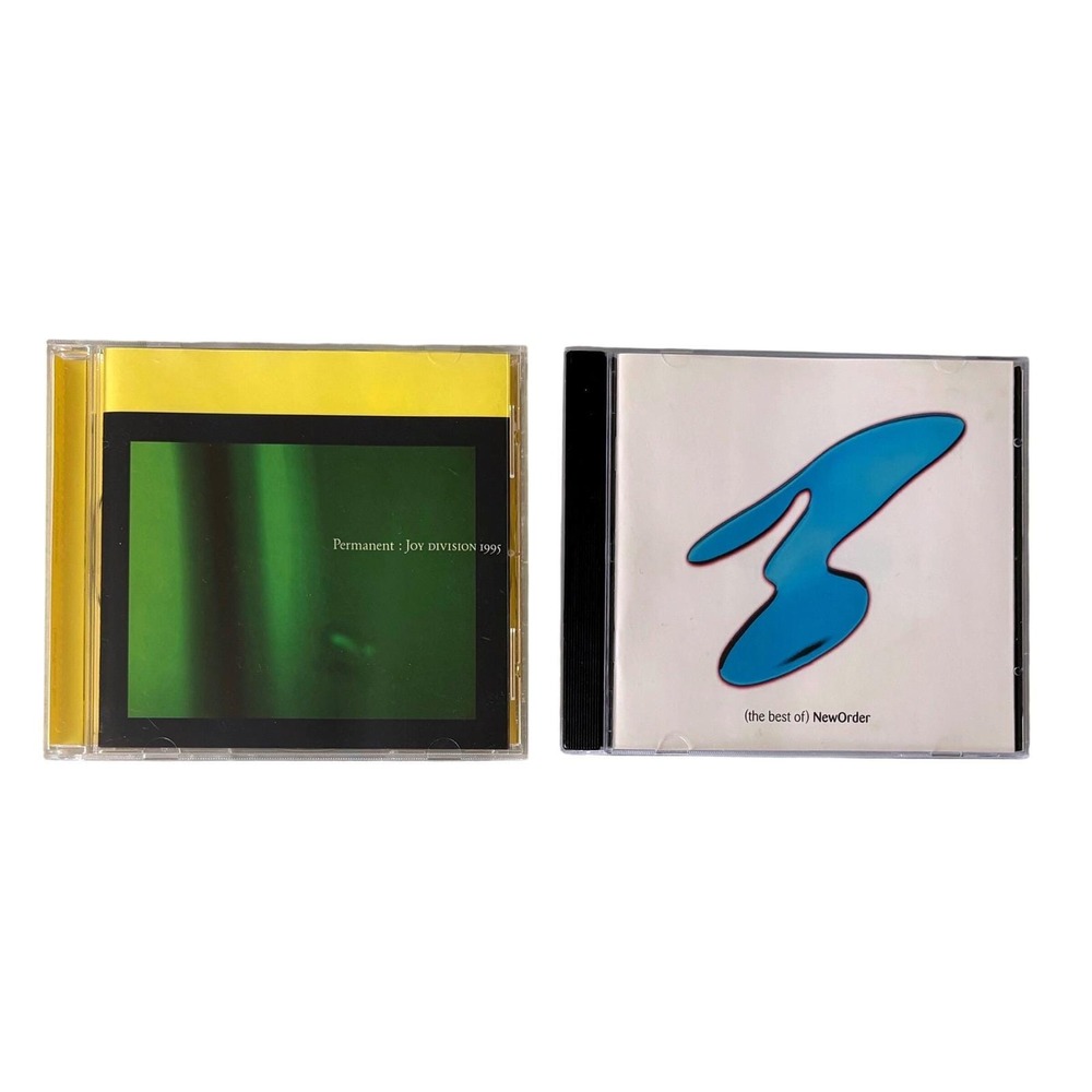 Joy Division Permanent 1995 & The Best of New Order CD Lot Post-Punk Synth-Pop